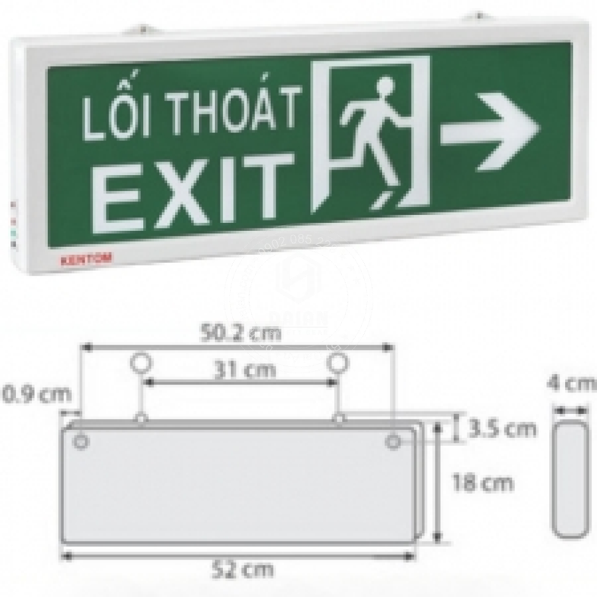 den-exit-thoat-hiem-mot-mat-kentom-kt630