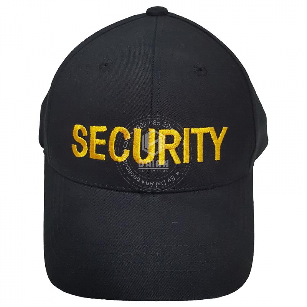 non-ket-theu-logo-security-vang