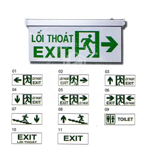 Đèn exit thoát hiểm Kentom KT-700