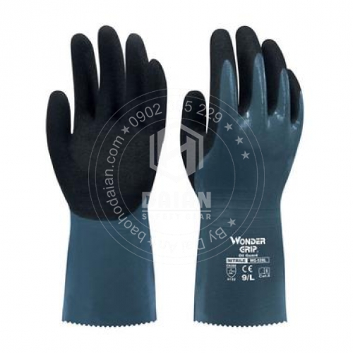 Găng tay chống dầu Wonder Grip WG-528L phủ nitrile