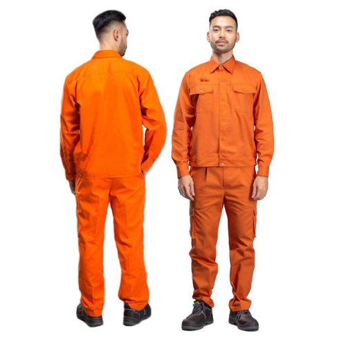 Quần áo điện lực màu cam